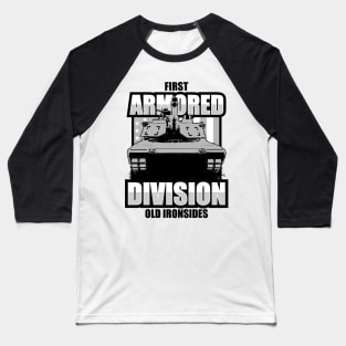 First Armored Division Baseball T-Shirt